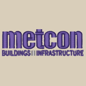 Metcon Logo - Camp Fleece Snap Pullover Design