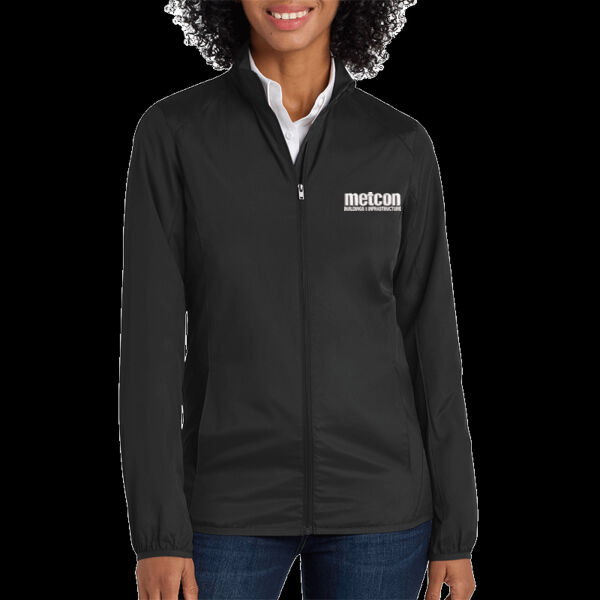 Metcon Logo - Ladies Zephyr Full Zip Jacket Thumbnail