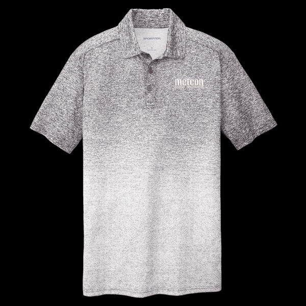 Metcon Logo - Ombre Heather Polo Thumbnail