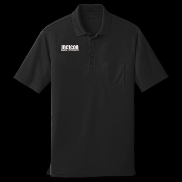 Metcon Logo - Dry Zone ® UV Micro Mesh Pocket Polo Thumbnail