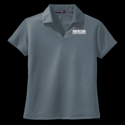 Metcon Logo - Ladies Dri Mesh ® V Neck Polo Thumbnail