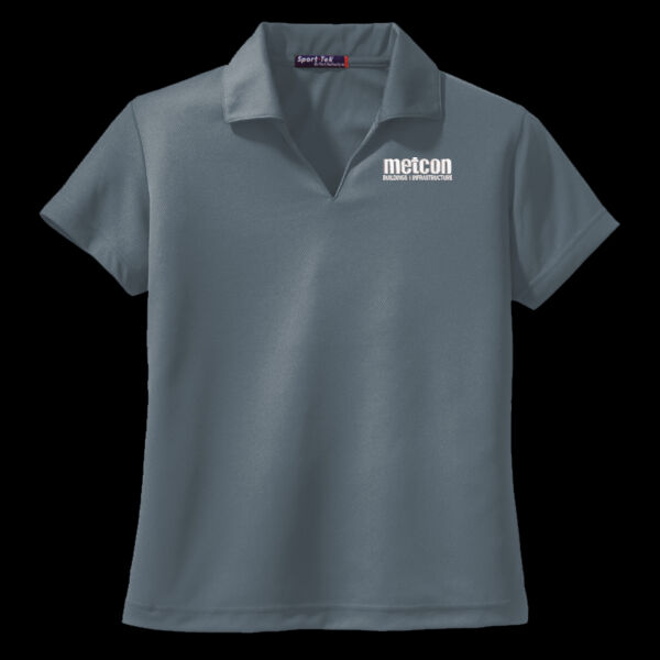 Metcon Logo - Ladies Dri Mesh ® V Neck Polo Thumbnail