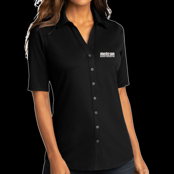 Metcon Logo - Ladies City Stretch Top Thumbnail