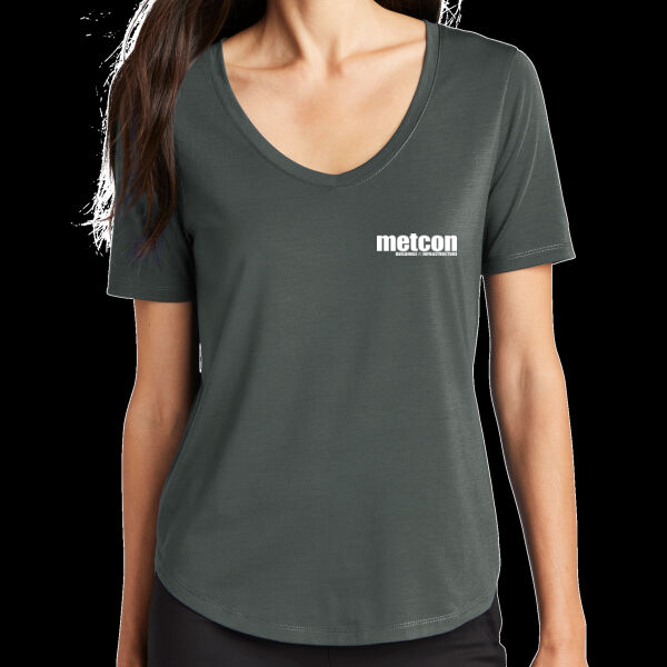 Metcon Logo - Women's Stretch Jersey Relaxed Scoop Thumbnail