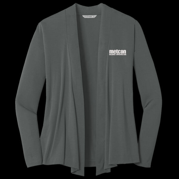 Metcon Logo - Ladies Concept Open Cardigan Thumbnail