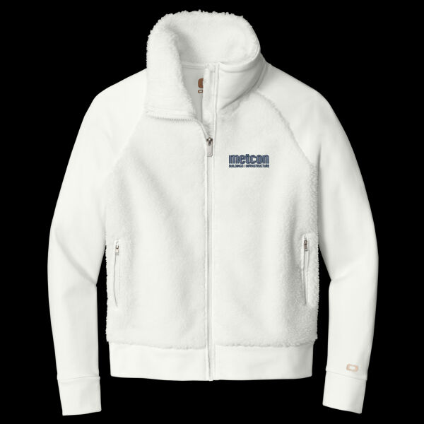 Metcon Logo - Ladies Luuma Sherpa Full Zip Thumbnail