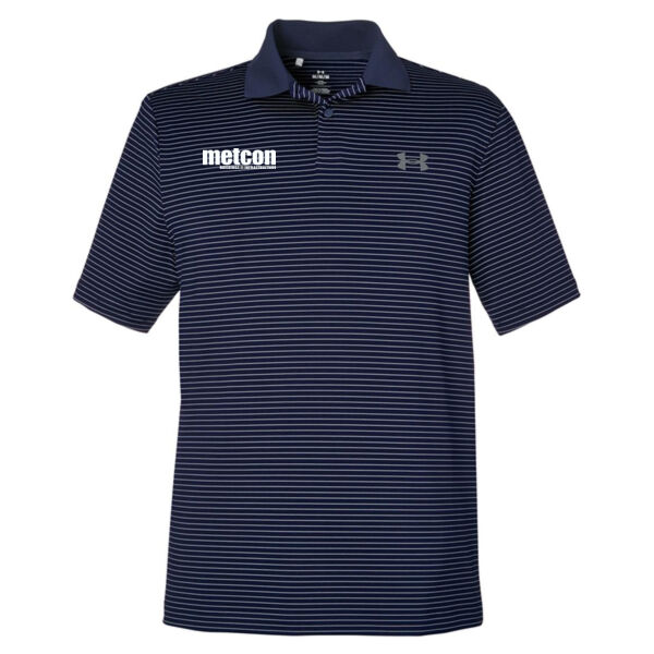 Metcon Logo - 3.0 Striped Perf Polo Thumbnail
