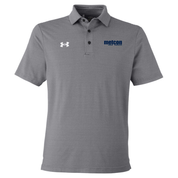 Metcon Logo - Destin Drive Striped Performance Polo Thumbnail