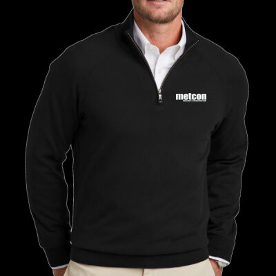 Metcon Logo - Cotton Stretch 1/4 Zip Sweater Thumbnail